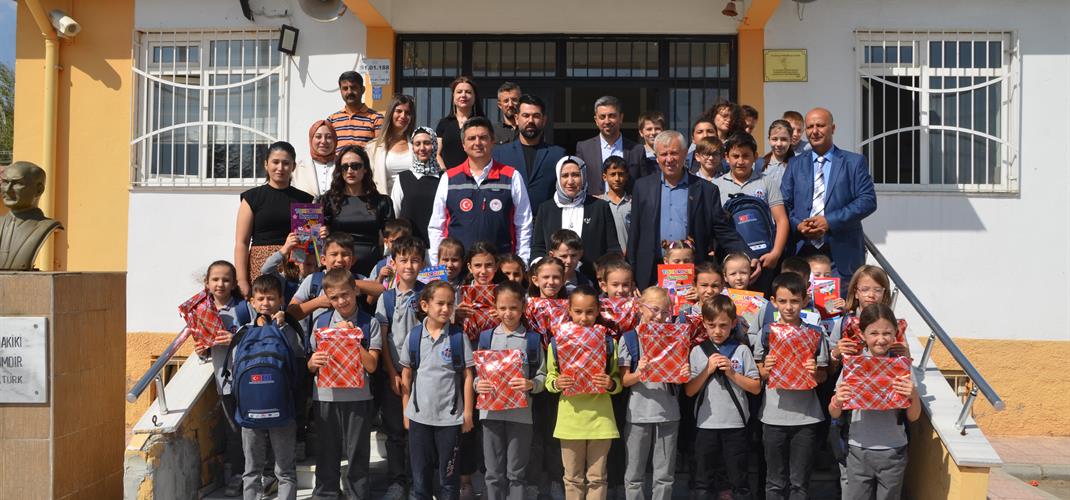 IPARD Programı Tanıtım Faaliyetleri Kapsamında Öğrencilere Eğitim Seti Dağıtıldı