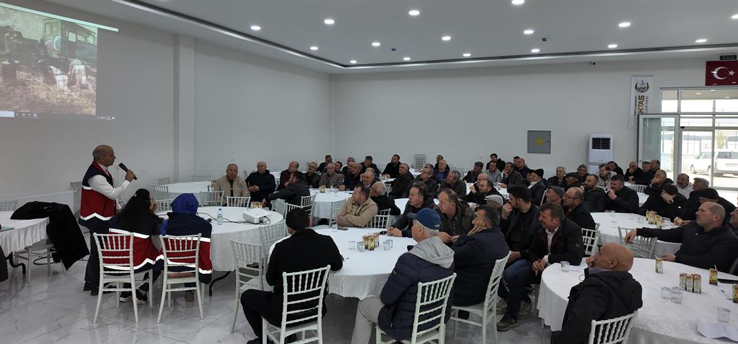 Zirai İlaç Uygulayıcı Eğitimi Başladı. 